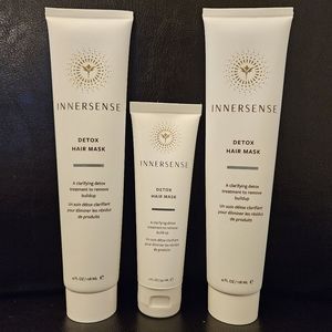 Innersense Detox Hair Mask set of 3, brand new